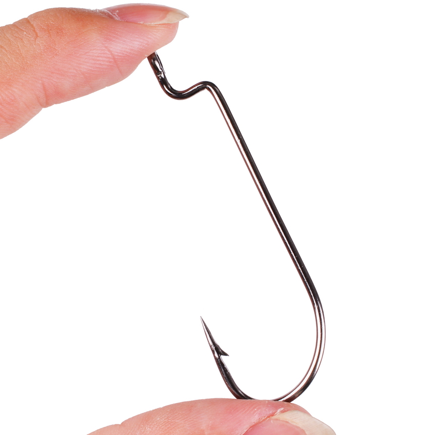 Fishing Hook Barbless - 100pc/lot Fishing Hooks High Carbon Steel