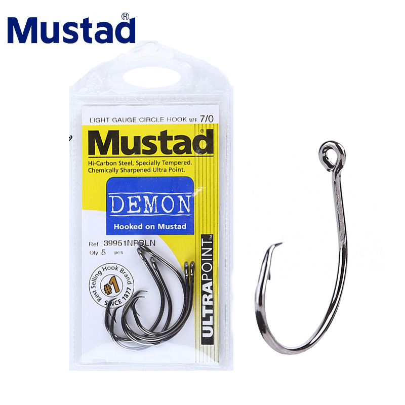 Fishing Hook Circle - MUSTAD 39951# Fishing Hooks Circle High