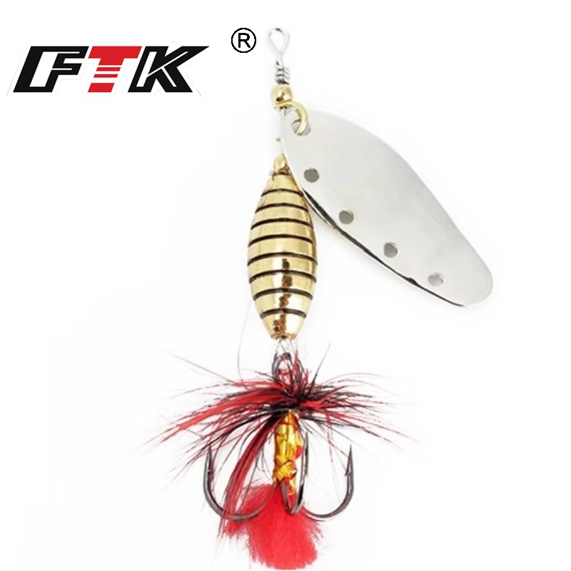 Fishing Hook Treble - FTK 6g 12g 16g Metal Spinner