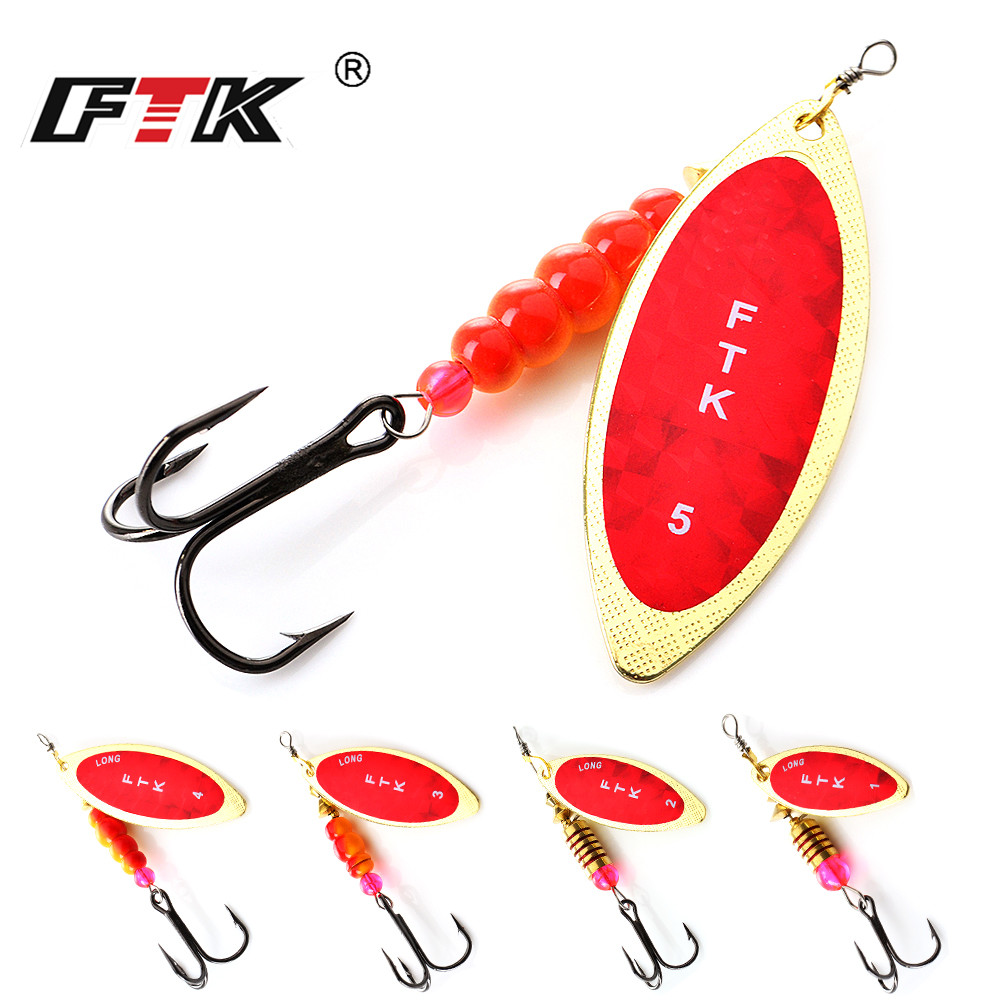 Fishing Hook Treble - FTK Spinner Bait 4G/7G/12G/18G/30G Spoon Lures