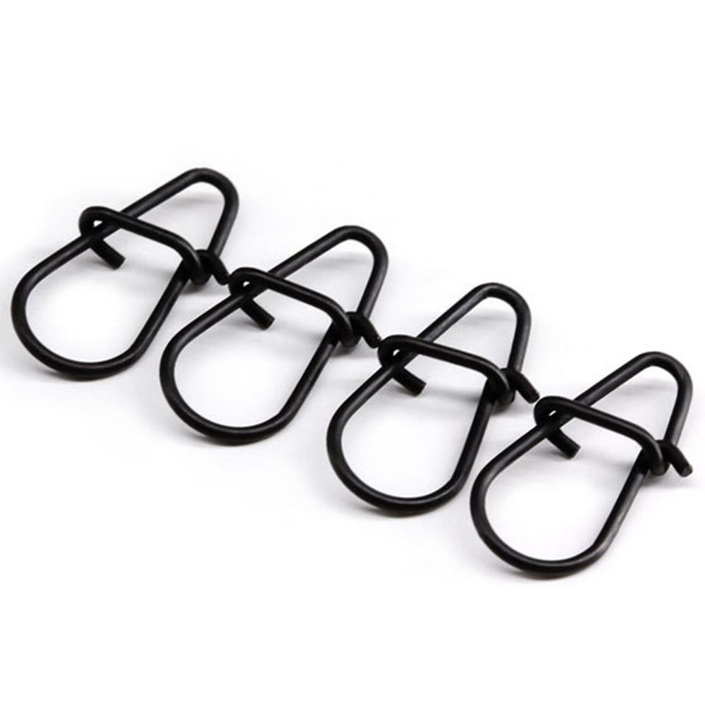 100Pcs/lot Matte black Snap Fi - огляд і ціна Fishing Hook Box