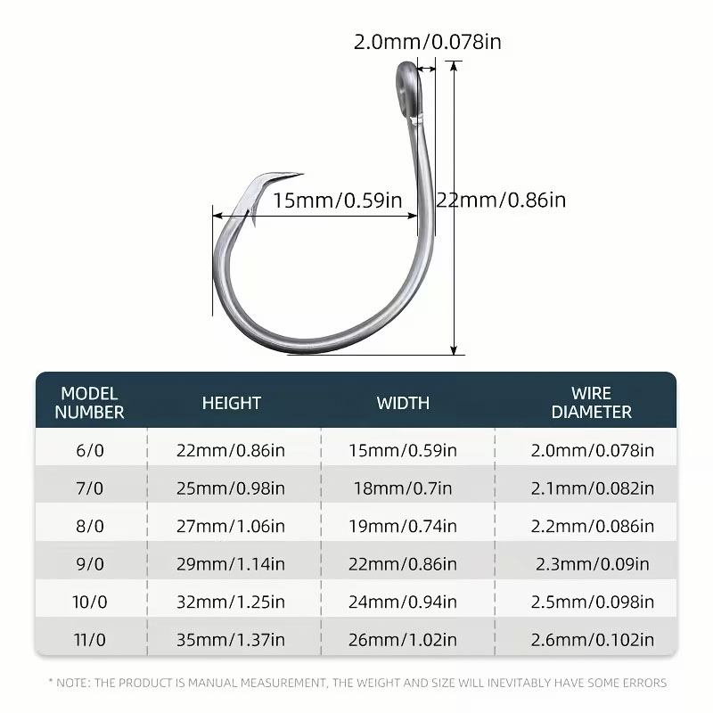 30pcs/box Fishing Hooks Stainl - огляд і ціна Fishing Hook Circle