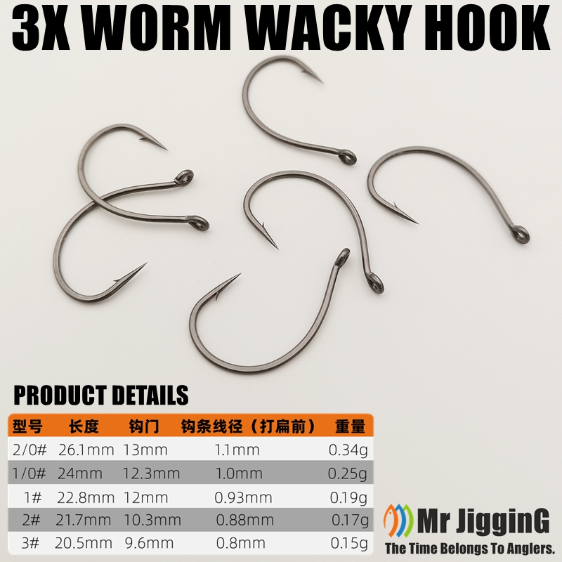 Mr JigginG PTFE Super Slide Wa - огляд і ціна Fishing Hook Offset