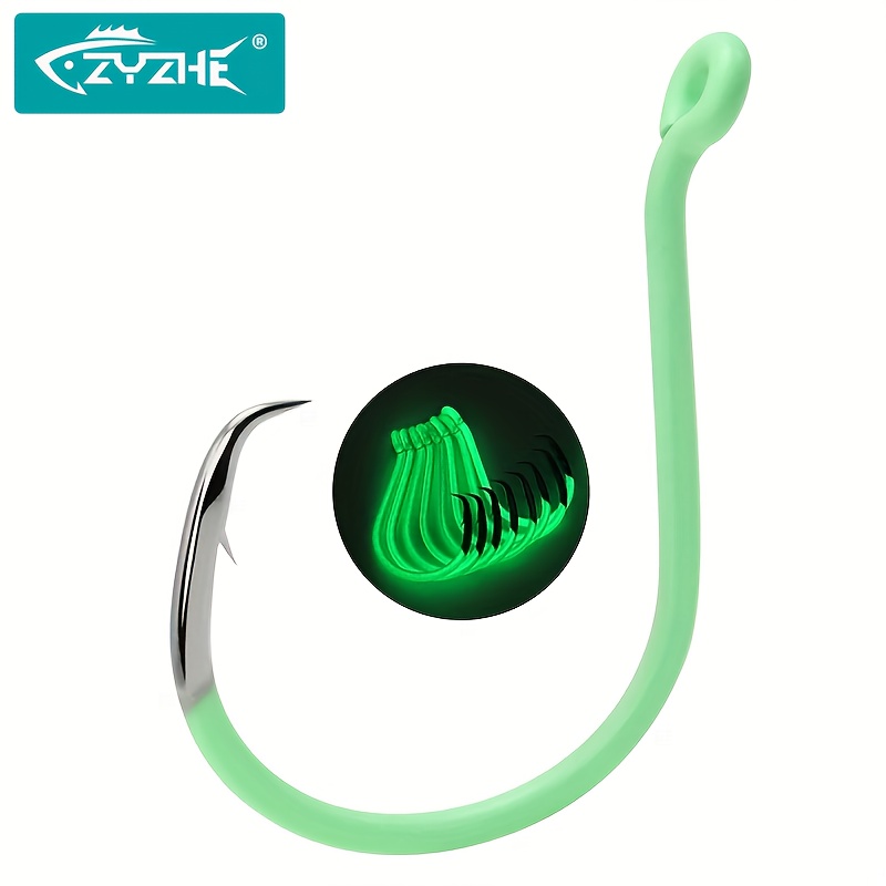 ZYZHE 10pcs/Box Luminous Circl - огляд і ціна Fishing Hook Circle
