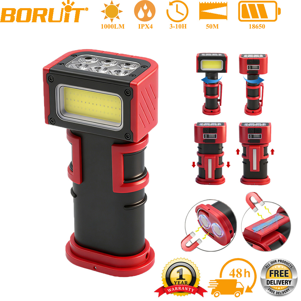 BORUiT COB LED Work Light 1000 - огляд і ціна Fishing Hook