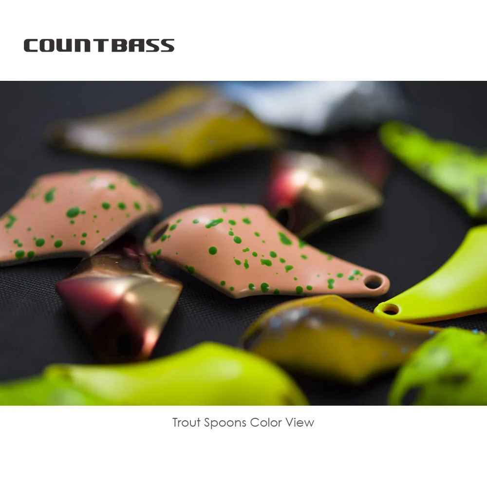 COUNTBASS 5/64oz 2g Casting Sp - огляд і ціна Fishing Hook Barbless