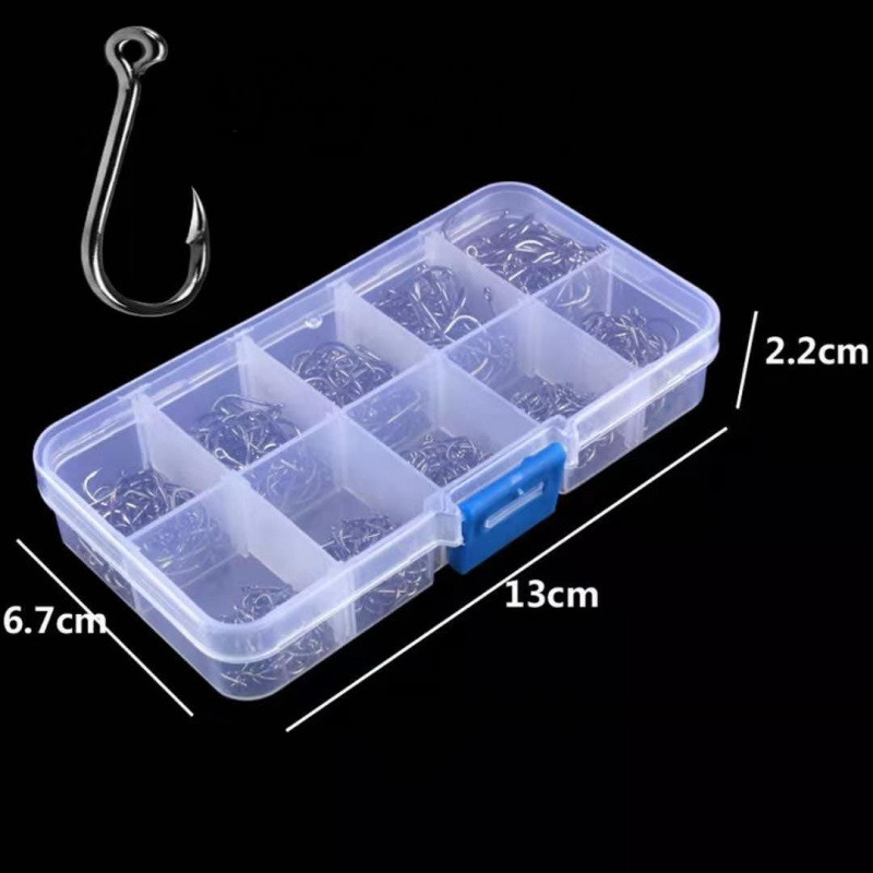 100-400pc/Box 3#-12# Carp Fish - огляд і ціна Fishing Hook Circle