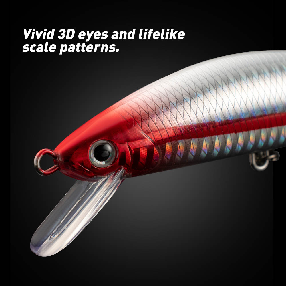 Fishing Lure Sinking Minnow 13 - огляд і ціна Fishing Hook Treble
