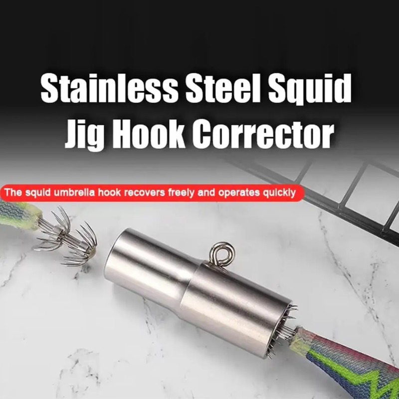 BRAVMACK Squid Hook Corrector  - огляд і ціна Fishing Hook Stainless Steel