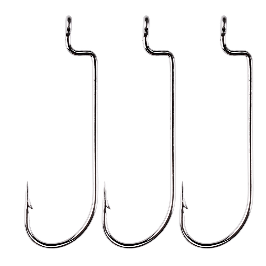 100pc/lot Fishing Hooks High C - огляд і ціна Fishing Hook Barbless