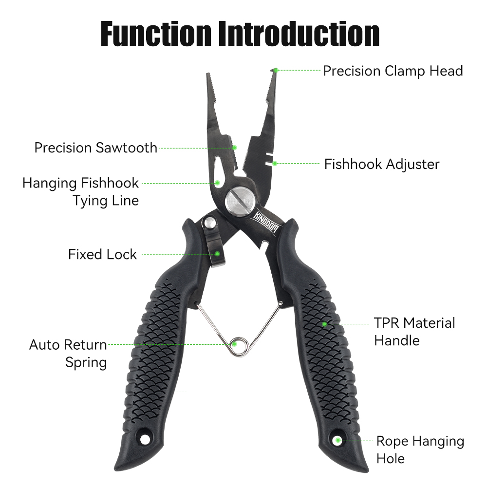 Kingdom Fishing Pliers Multifu - огляд і ціна Fishing Hook Sharpener
