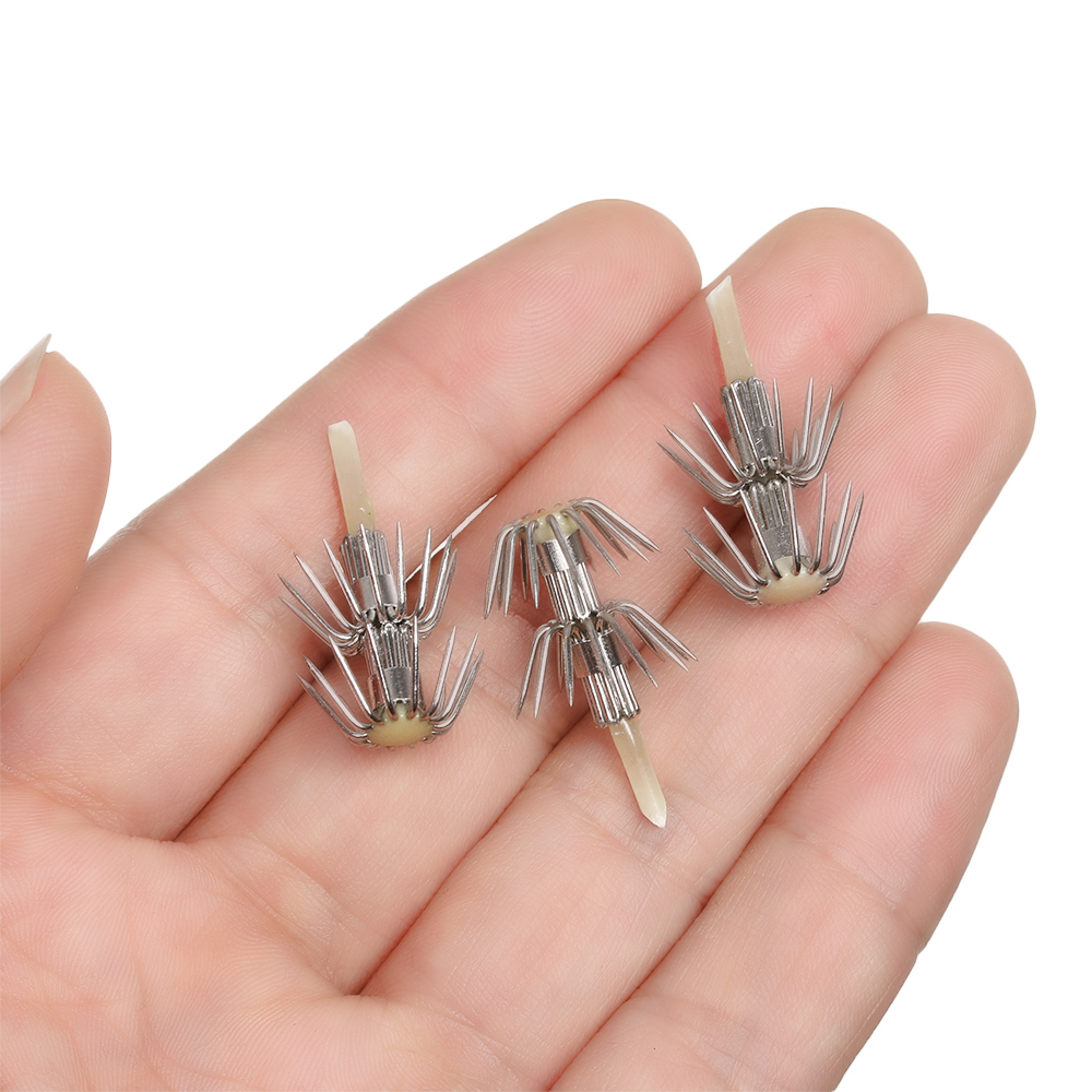5Pcs Stainless Steel Double La - огляд і ціна Fishing Hook Assortment