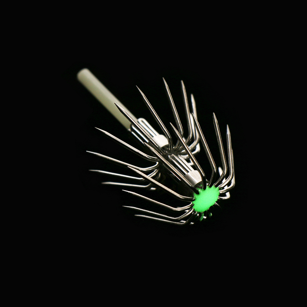 5Pcs Stainless Steel Double La - огляд і ціна Fishing Hook Assortment