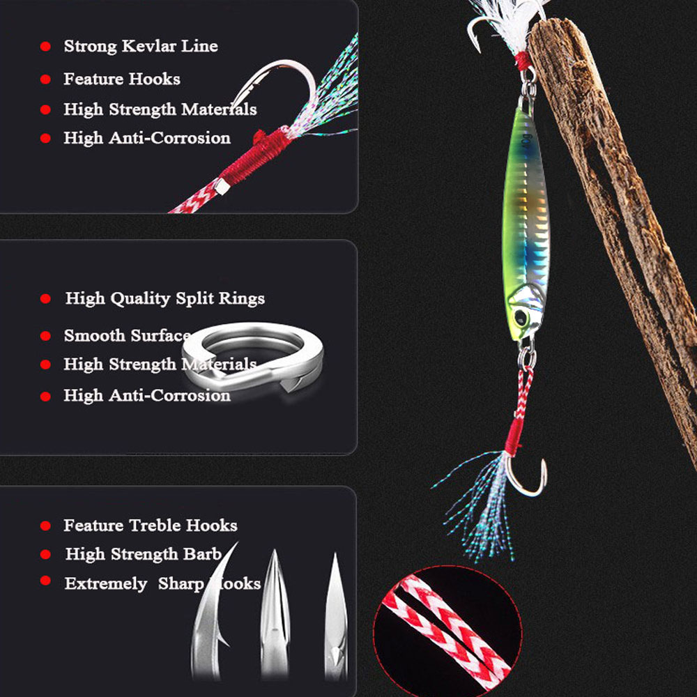 AS 100pcs Treble Hooks 4X Stro - огляд і ціна Fishing Hook Assortment