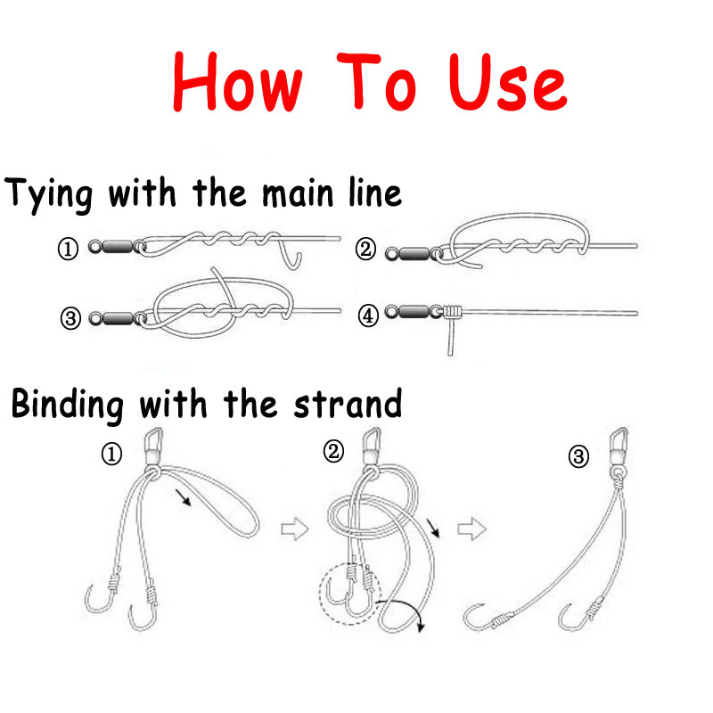 100Pcs Black 8 Shape Rolling s - огляд і ціна Fishing Hook Size