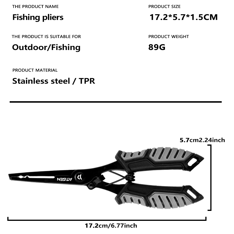 Fishing Tongs Hook Remover Sta - огляд і ціна Fishing Hook Remover