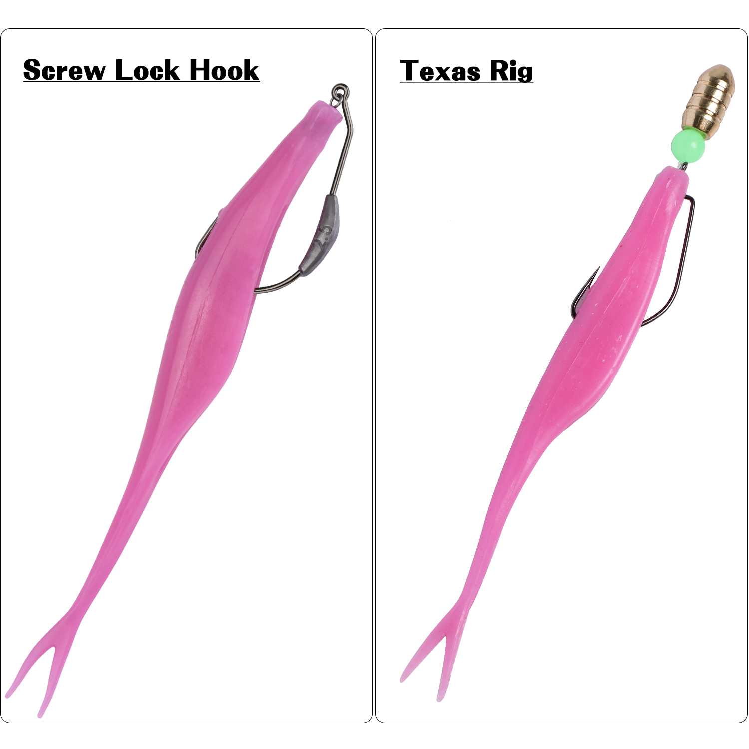 Goture 5pcs Weedless Split Tai - огляд і ціна Fishing Hook Weedless