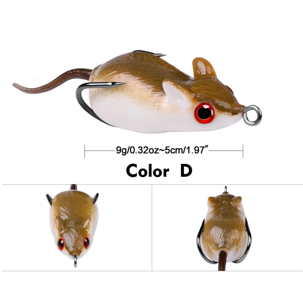 Soft Amphibian Fishing Lure wi - огляд і ціна Fishing Hook Weedless
