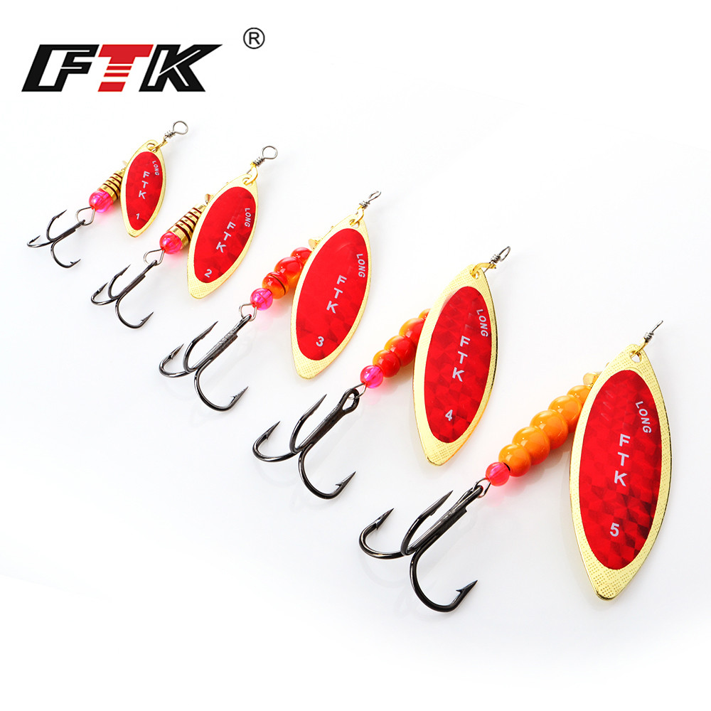 FTK Spinner Bait 4G/7G/12G/18G - огляд і ціна Fishing Hook Treble