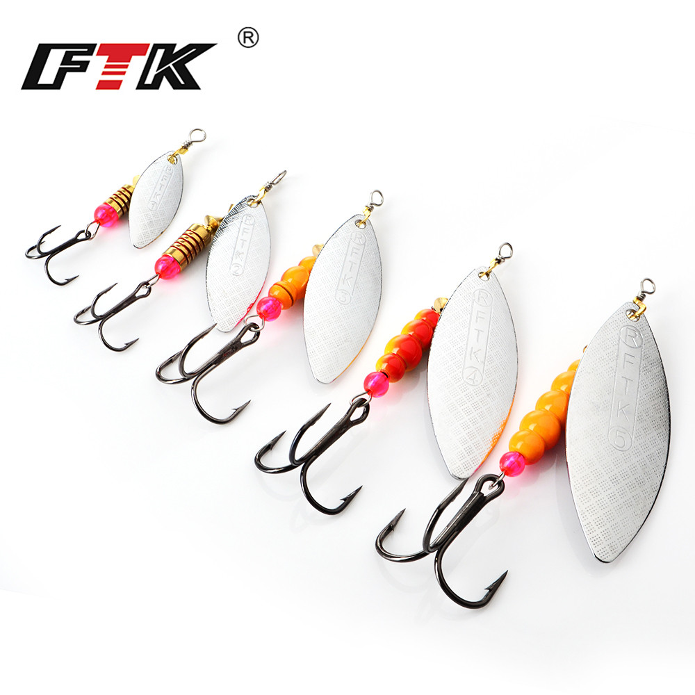 FTK Spinner Bait 4G/7G/12G/18G - огляд і ціна Fishing Hook Treble