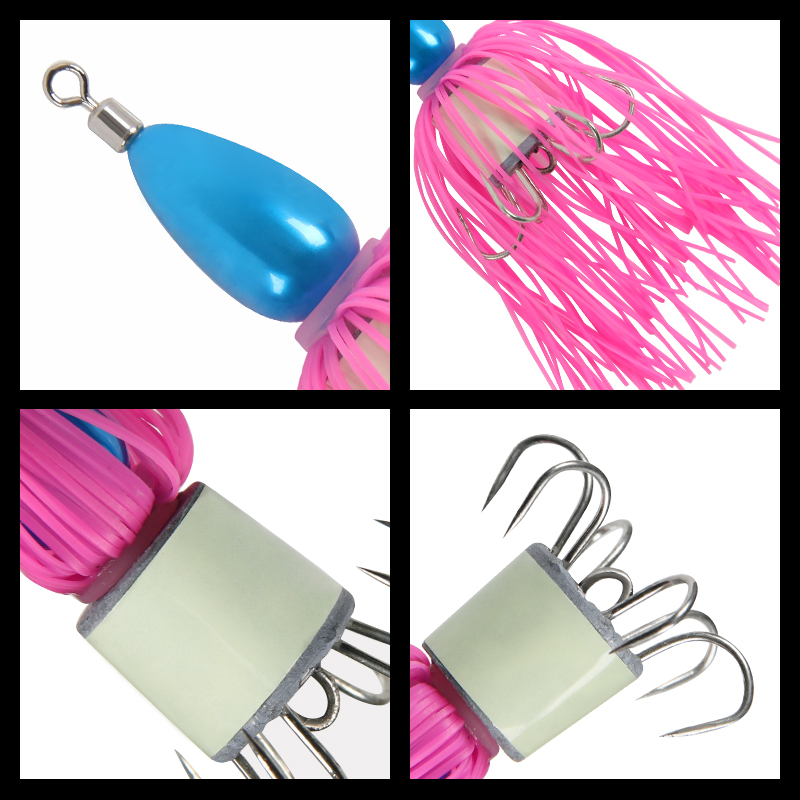 37g Weedless Football Jig Head - огляд і ціна Fishing Hook Weedless