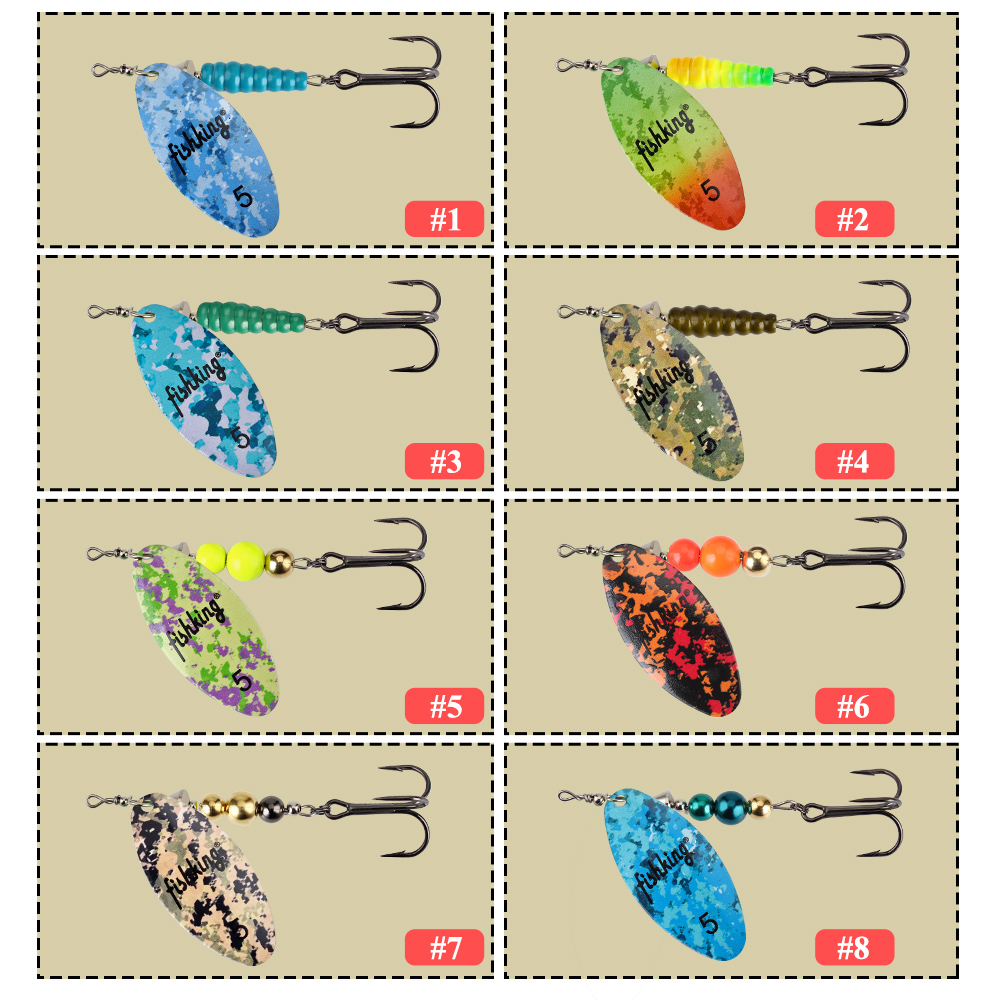 NGB Spinner Bait Fishing Lure  - огляд і ціна Fishing Hook Treble