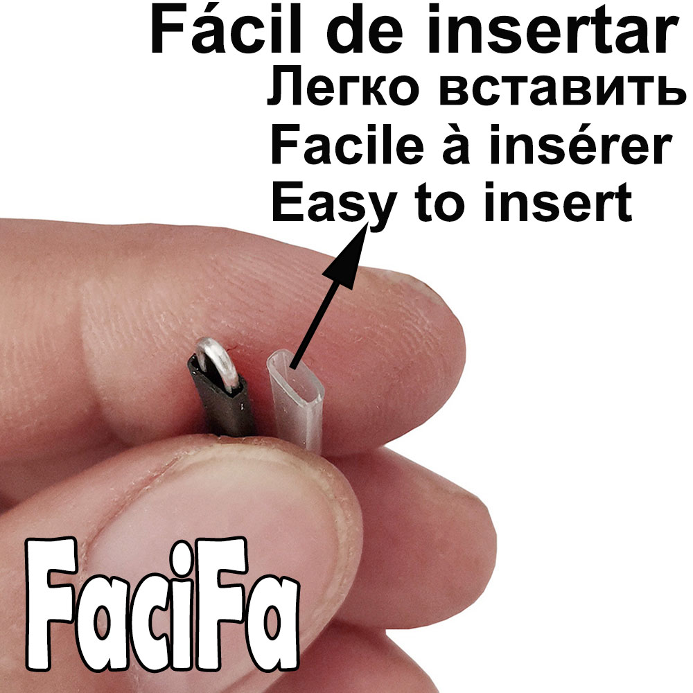 100 pieces Enganche Rapido Fas - огляд і ціна Fishing Hook Stainless Steel