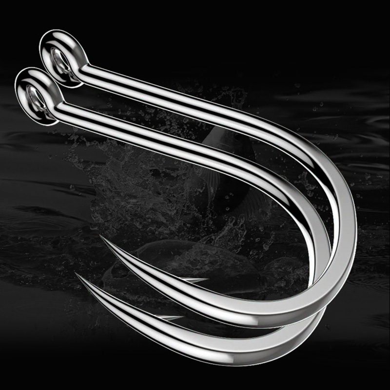 50Pcs Fishing Hooks Barbed Car - огляд і ціна Fishing Hook Circle