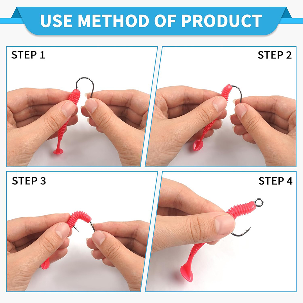 70Pcs Fishing Inline Single Ho - огляд і ціна Fishing Hook Offset