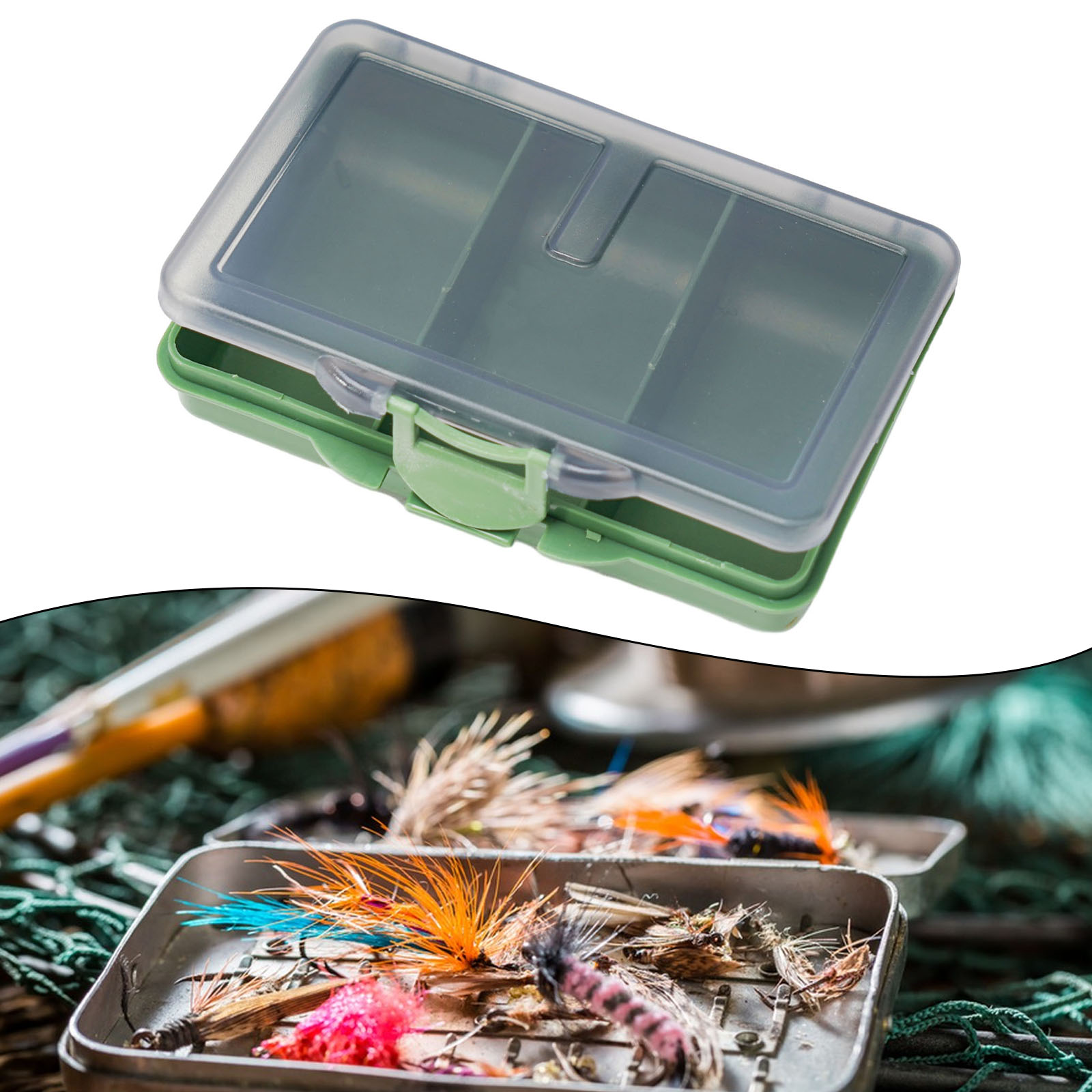 Waterproof Fishing Tackle Stor - огляд і ціна Fishing Hook Box