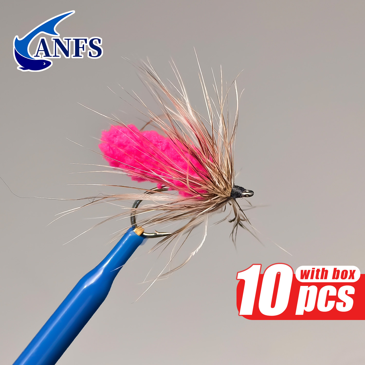 ANFS 10pcs Mop Fly Assorted Co - огляд і ціна Fishing Hook Assortment