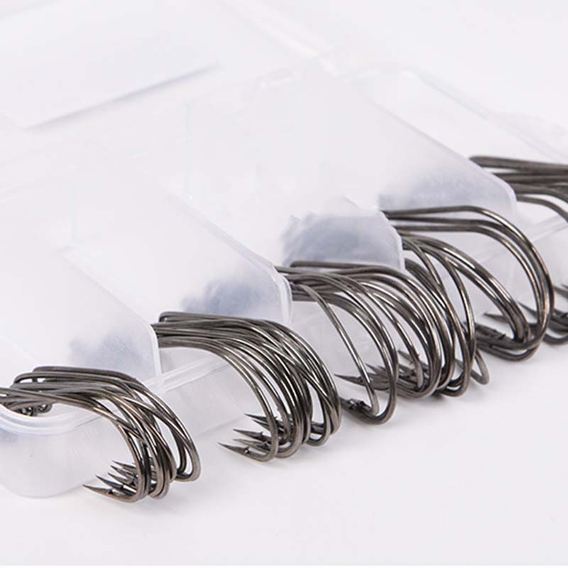 50Pcs/Box High Carbon Steel Fi - огляд і ціна Fishing Hook Jig