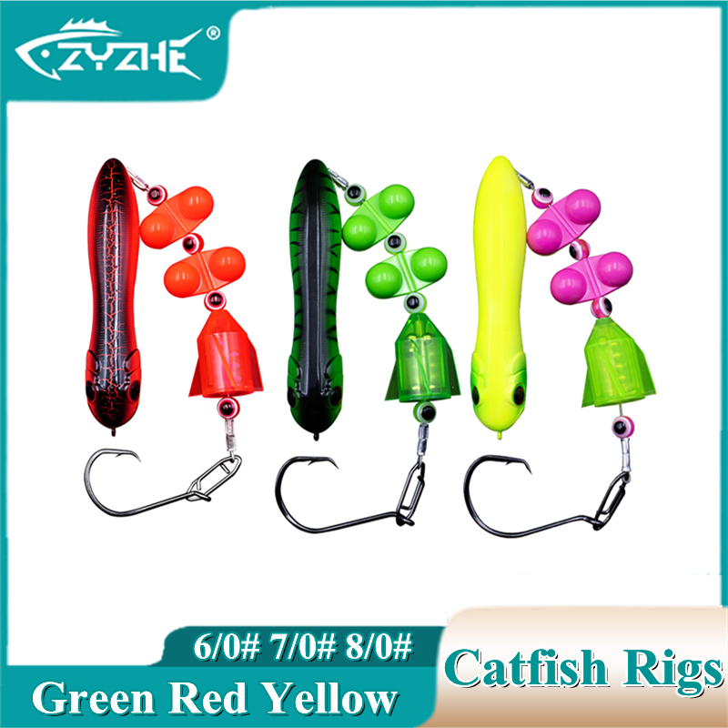 ZYZHE Catfish Rigs 1PC with 6/ - огляд і ціна Fishing Hook Circle