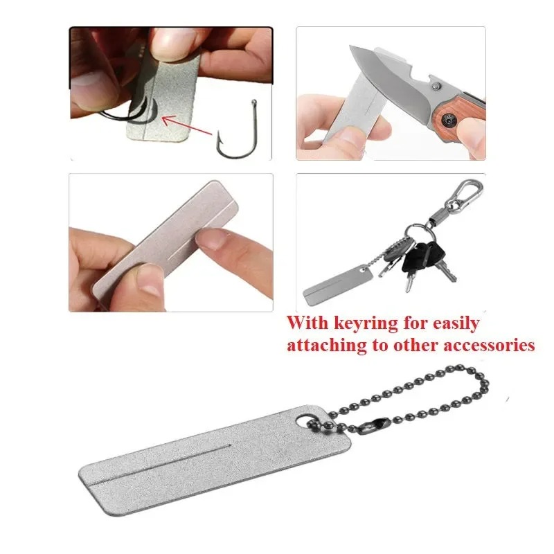 Mini Diamond Sharpening Stone  - огляд і ціна Fishing Hook