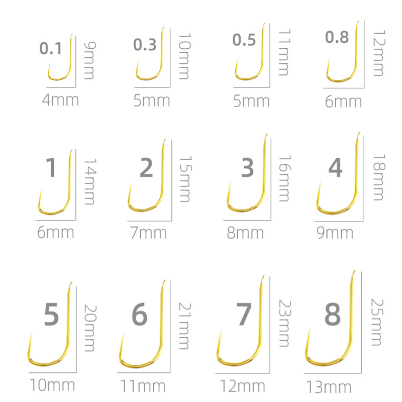 100 Pieces Shinkanto Barbless  - огляд і ціна Fishing Hook Barbless