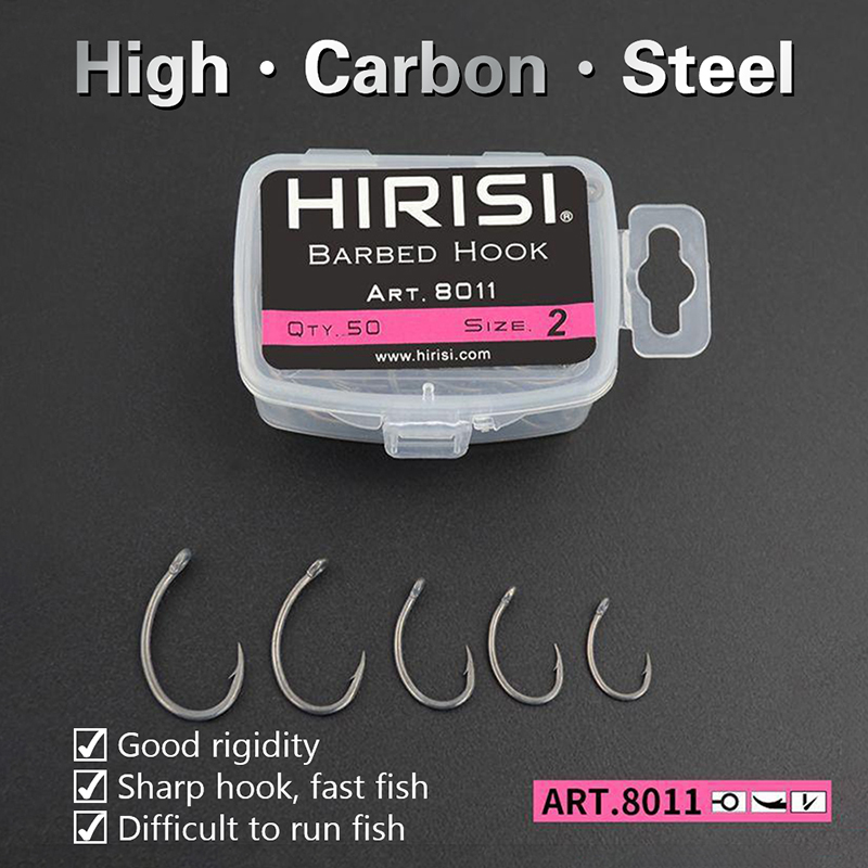 New Hirisi 50pcs Boxed Hooks B - огляд і ціна Fishing Hook Box