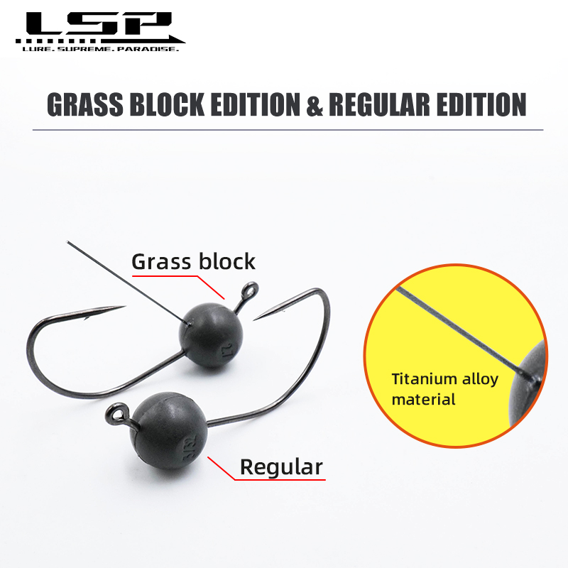 LSP Resin Inch Wacky Fishing H - огляд і ціна Fishing Hook Weedless