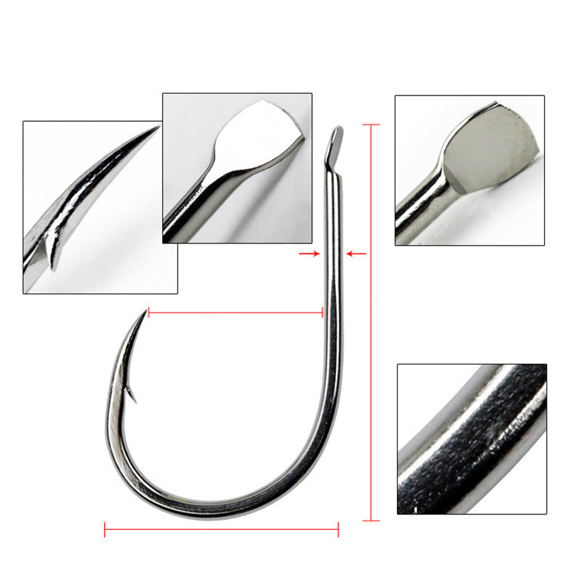240pcs/box Barbed Fishing Hook - огляд і ціна Fishing Hook Barbless