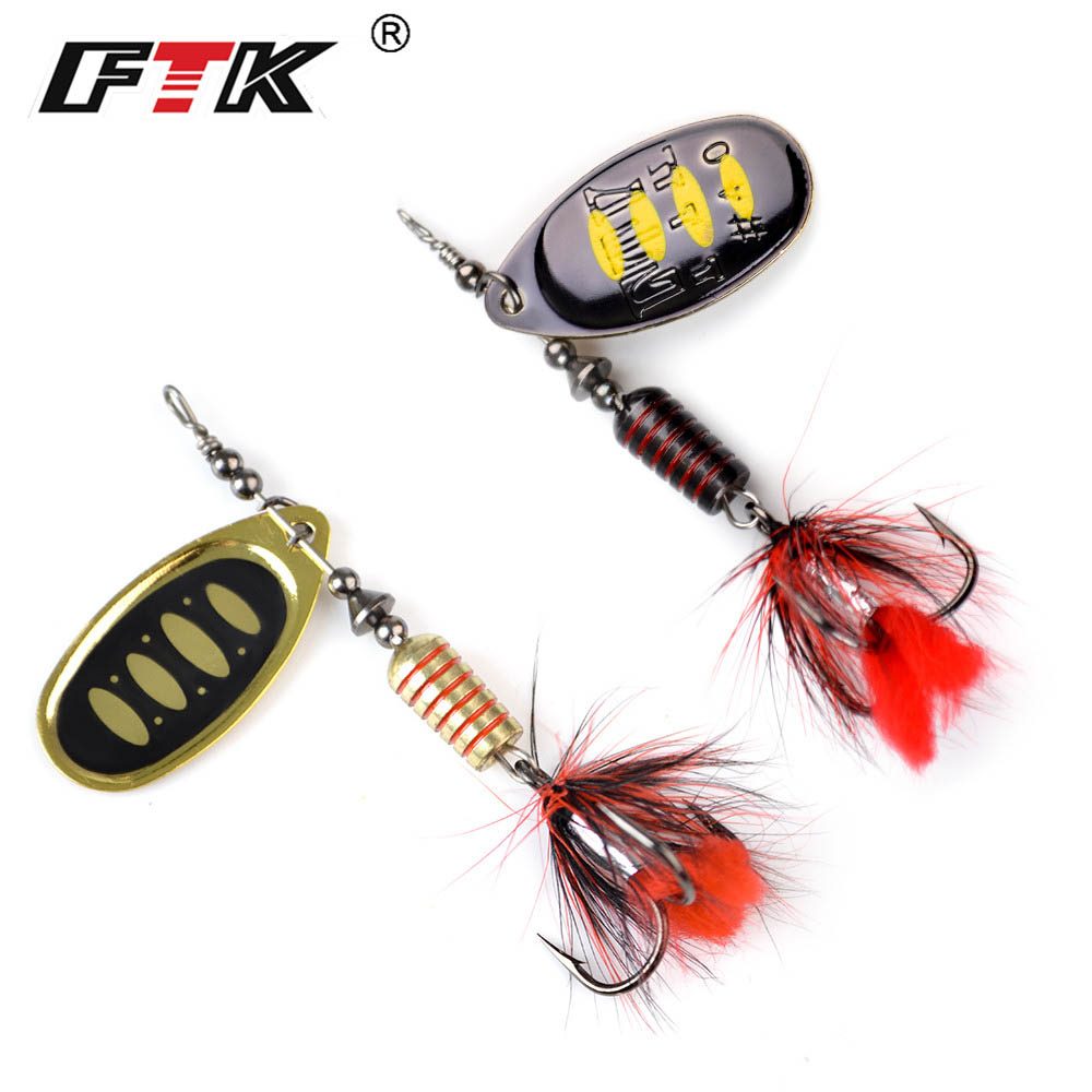 NGB 1pcs Spinner Bait Spoon Lu - огляд і ціна Fishing Hook Treble
