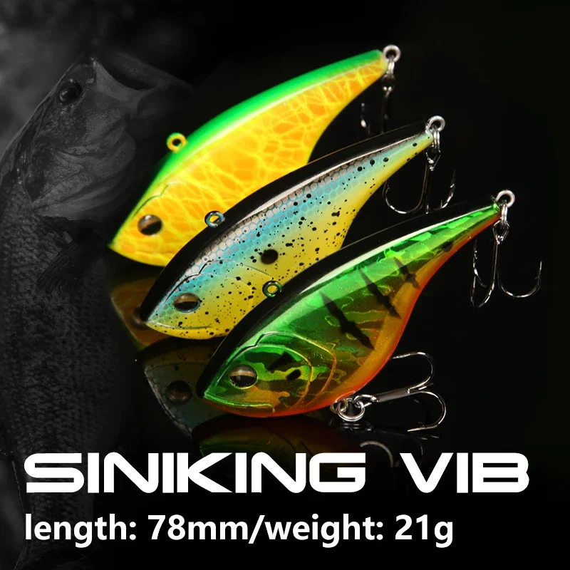21g/78mm VIB Fishing Lure Arti - огляд і ціна Fishing Hook Treble