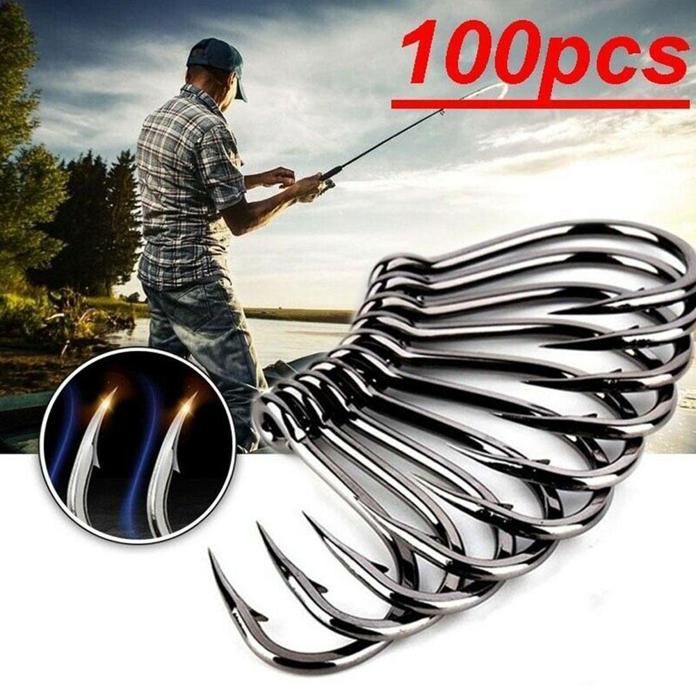 100pcs Boxed Fishing Hooks Hig - огляд і ціна Fishing Hook Circle