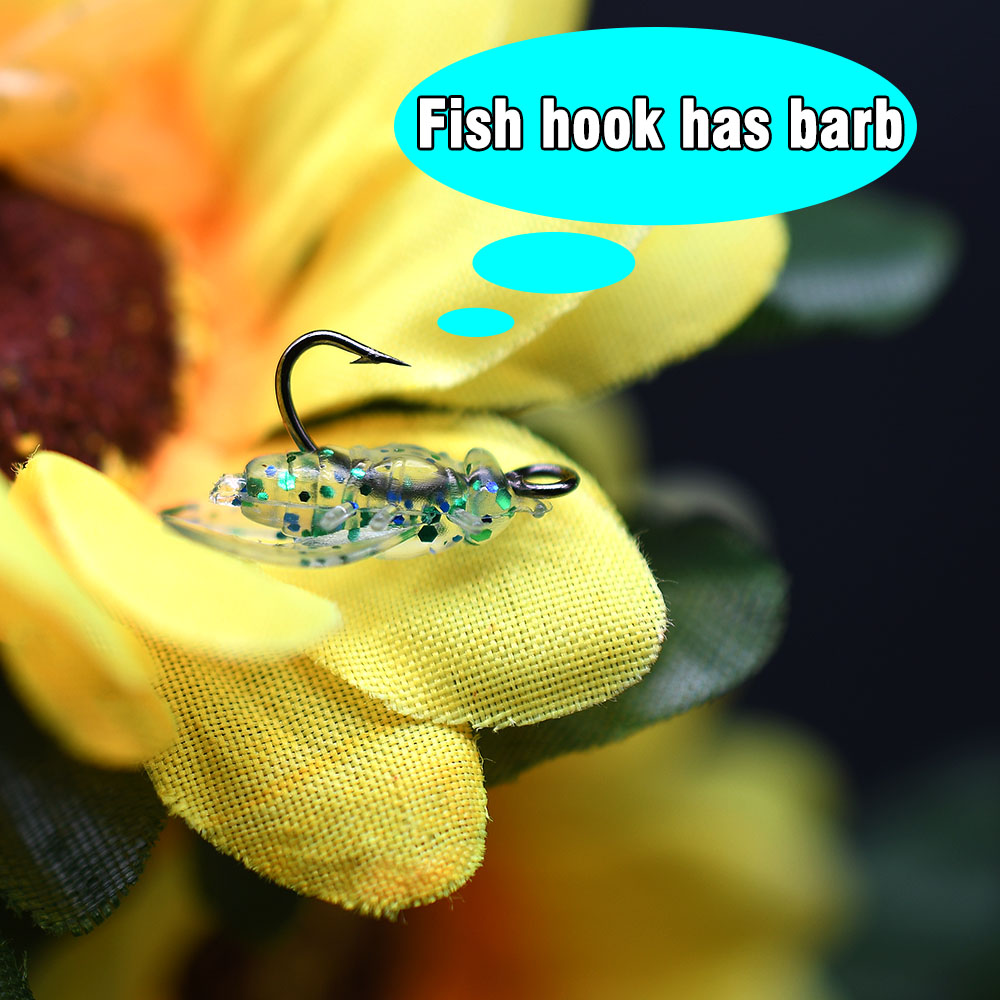 10Pcs Artificial Bionic Fly In - огляд і ціна Fishing Hook Assortment