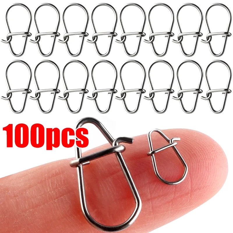 100PCS Stainless Steel Fishing - огляд і ціна Fishing Hook Stainless Steel