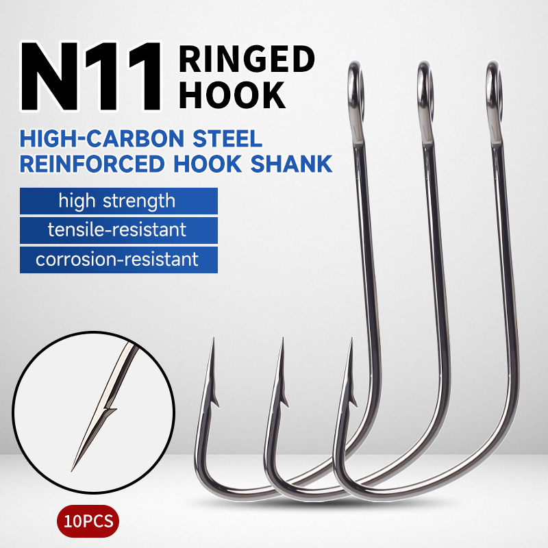 Supercontinent 2#-12# 10pcs Ba - огляд і ціна Fishing Hook Offset