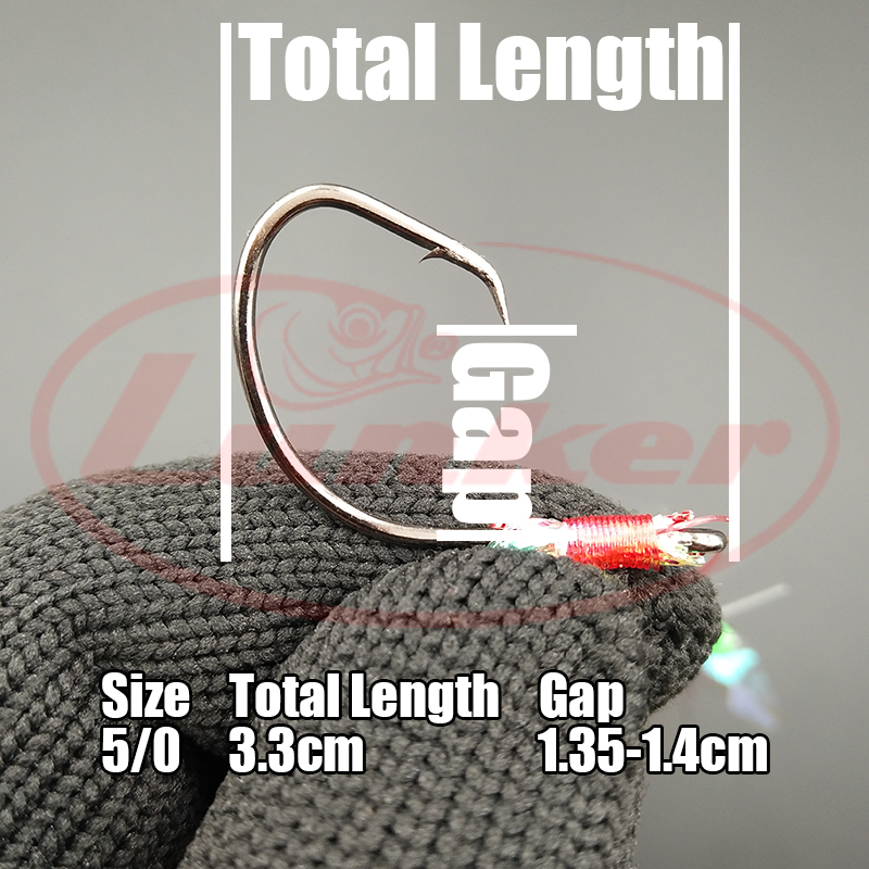 Lunker Sabiki Rig 10 packs 169 - огляд і ціна Fishing Hook Circle